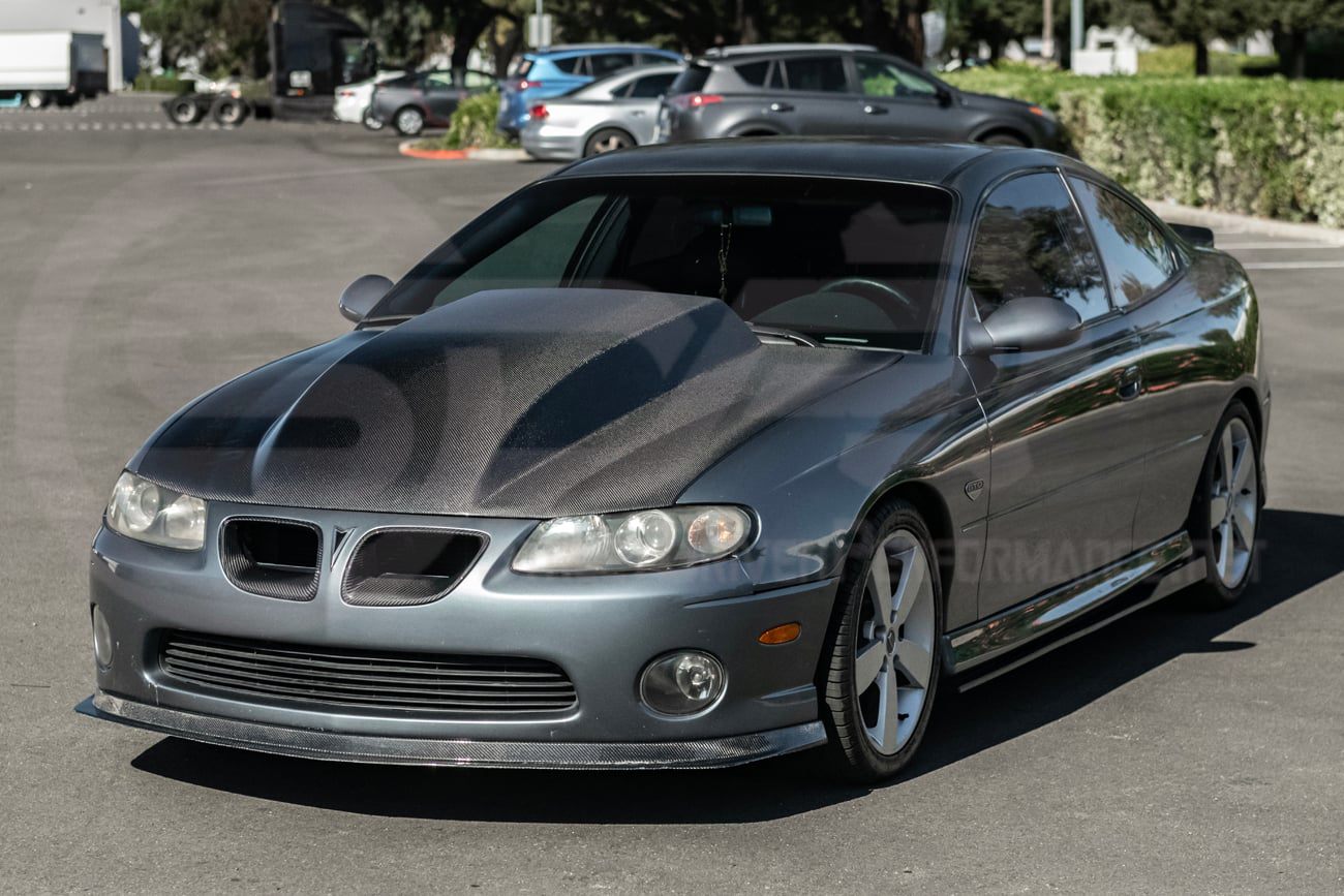 2004-2006 PONTIAC GTO | SDP PERFORMANCE STYLE CARBON FIBER FRONT COWL HOOD